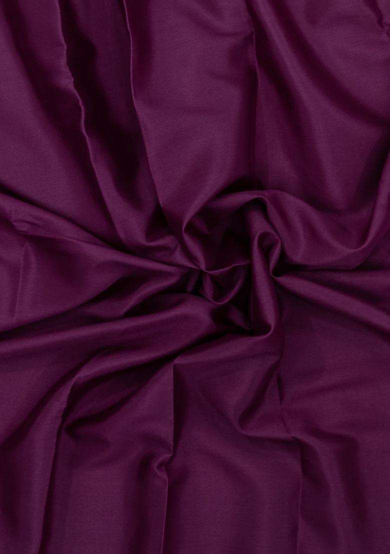 Dark Maroon Woven Mysore Silk Saree With Contrast Zari Border With Traditional Woven Design For Women - Indya