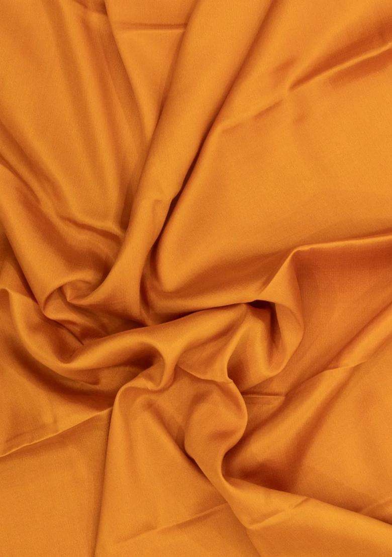 Mango Yellow Woven Mysore Silk Saree With Contrast Zari Border With Traditional Woven Design For Women - Indya
