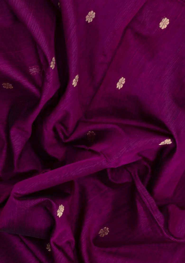 Teal Handloom Maheswari Silk Cotton Saree With Floral Buttas With Buttas And Brocade Design For Women - Indya