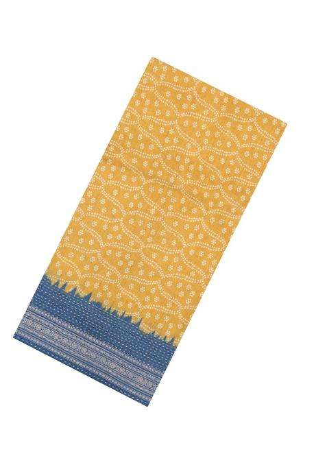 Sandal Pink Printed Tussar Silk Saree With Floral Motifs For Women