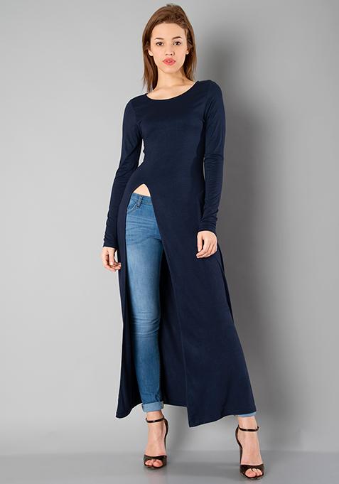 sheer maxi top