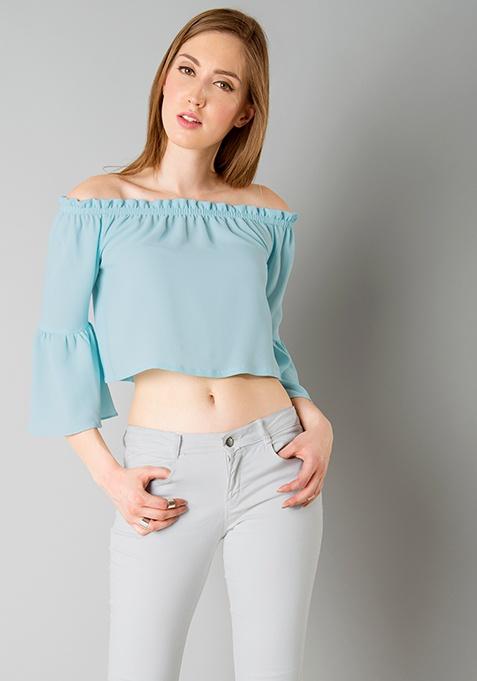 light blue top for ladies