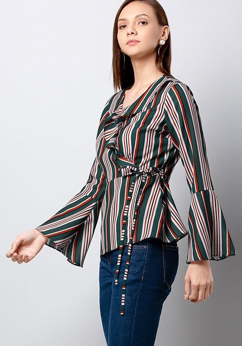 womens wrap top uk