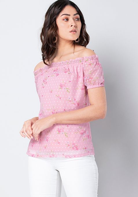 ditsy floral top uk