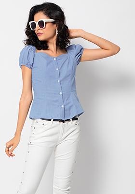 Buy AND Womens Button Down Denim Dress  Shoppers Stop