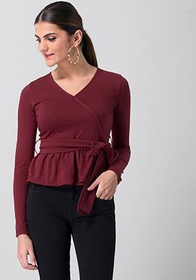 womens peplum top canada