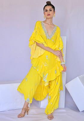 Yellow Printed Co-Ord Set