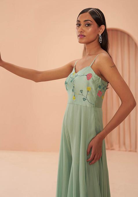 Hempathy Embroidered Jumpsuit