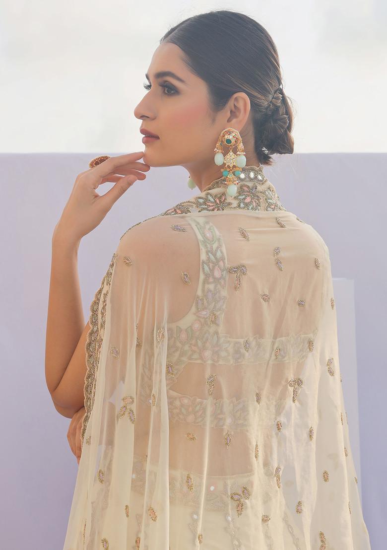 Mirror Embroidered Lehenga