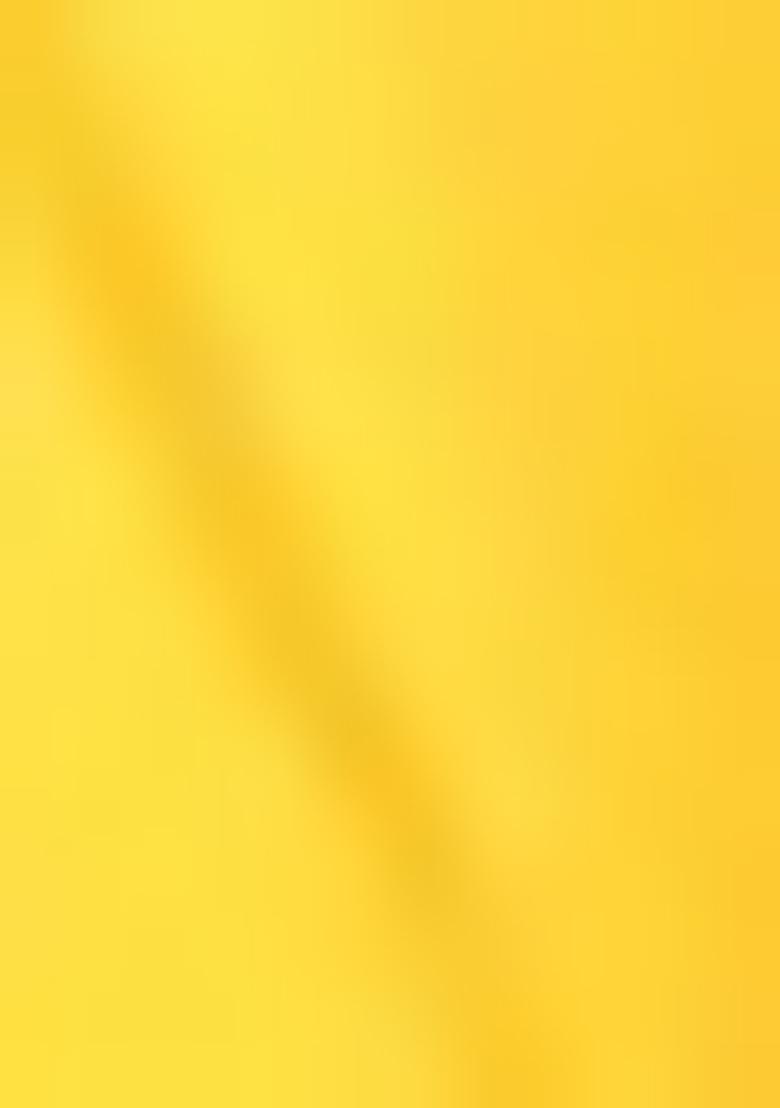 Yellow Solid Silk Lehenga Set