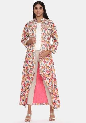 Multi Color Printed Cotton Top