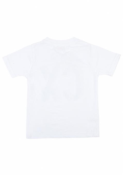 Black Printed Cotton Nehru Jacket Set For Boy