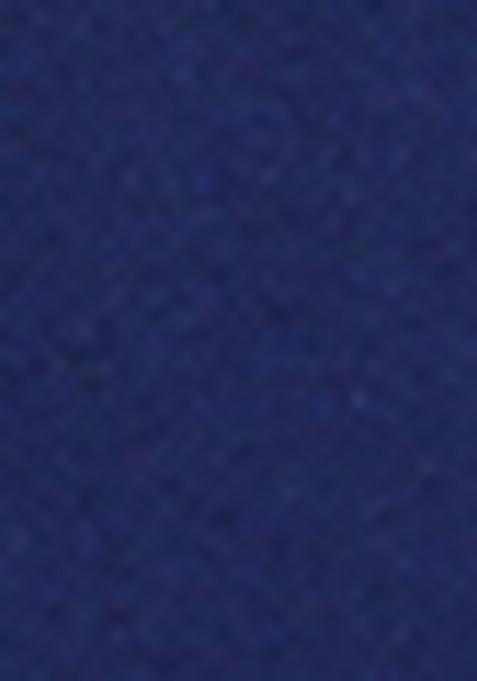 Royal Blue Solid Poly Cotton Nehru Jacket