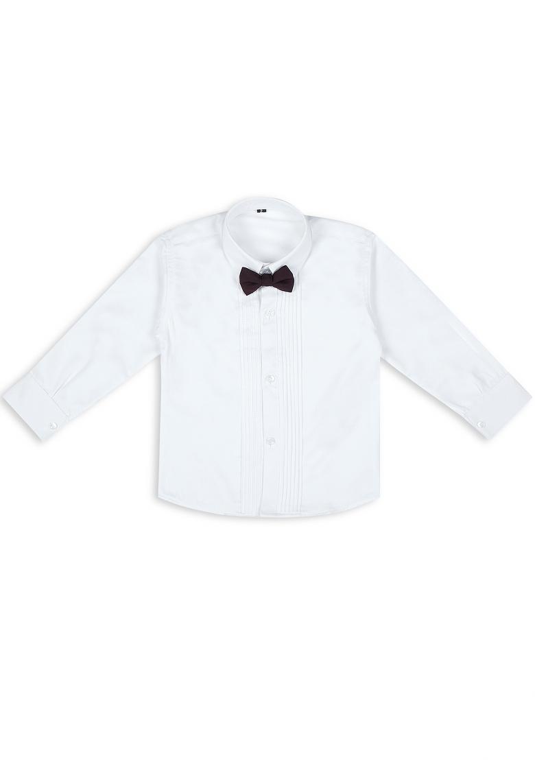 Wine Printed Poly Cotton Nehru Jacket Set For Boy