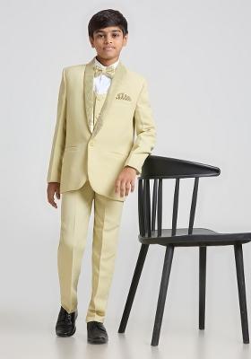 Pista Green Tikali Work Poly Cotton Suit Set For Boy