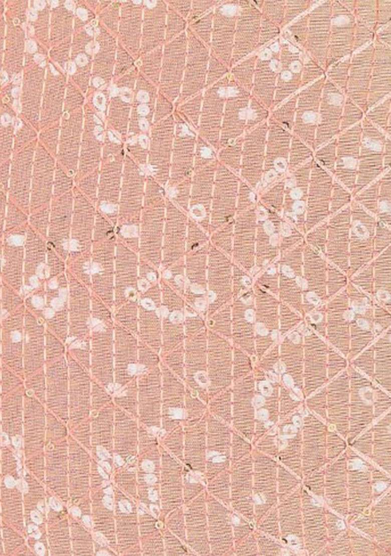 Pink Satin Women Embroidered Fabric Box Clutch - Indya