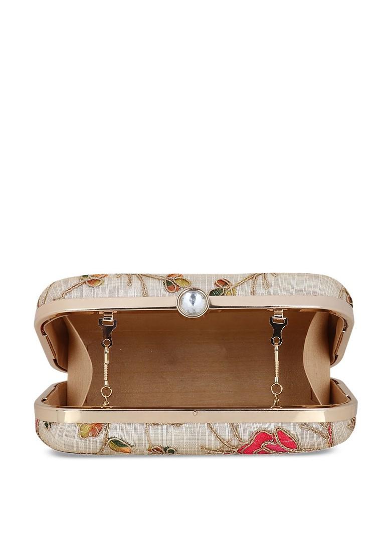 Women Multicoloured Embroidered Clutches