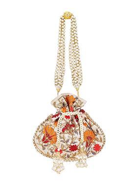 Embroidered Potli Clutch