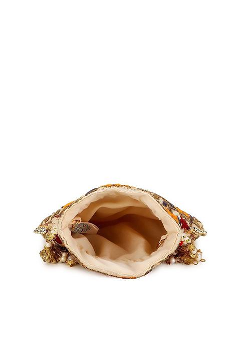 Embroidered Potli Clutch