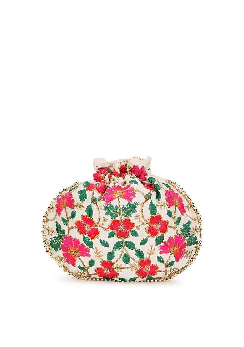 Embroidered Potli Clutch