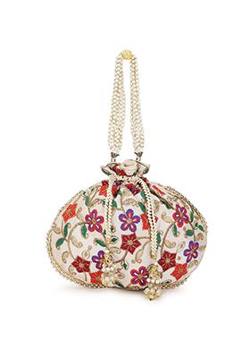 Embroidered Potli Clutch