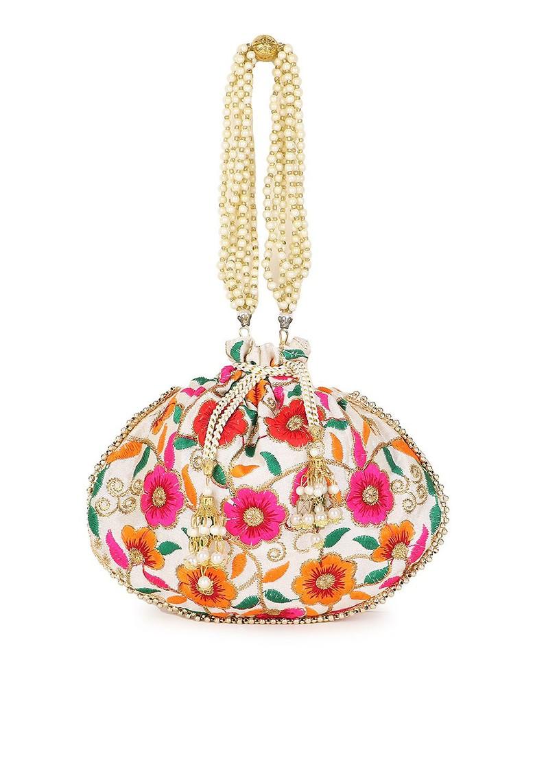 Embroidered Embroidered Potli Clutch