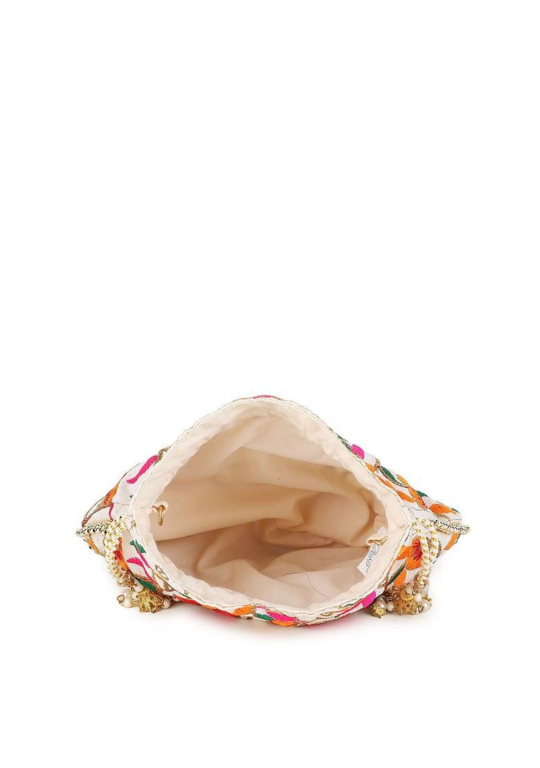 Embroidered Embroidered Potli Clutch