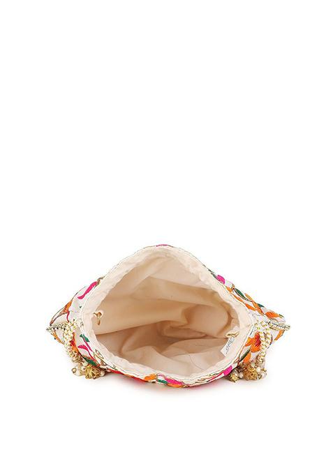 Embroidered Embroidered Potli Clutch