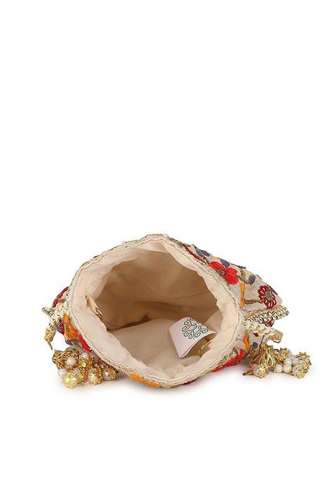 Embroidered Potli Clutch