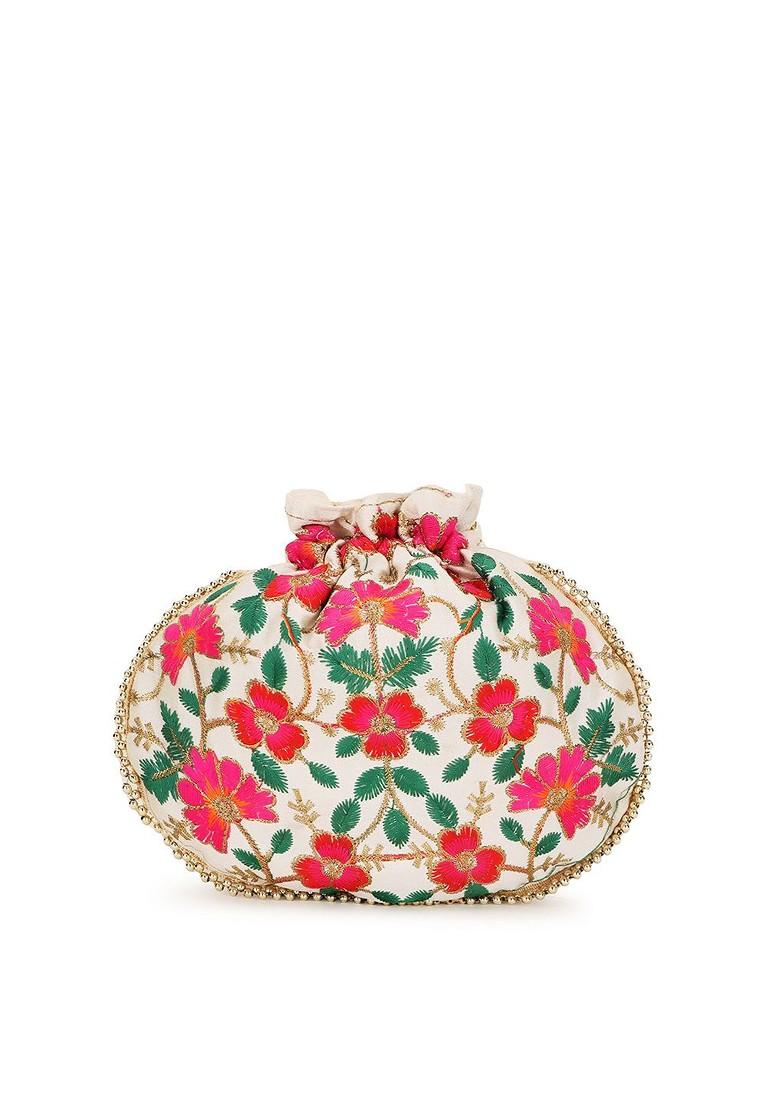 Embroidered Potli Clutch