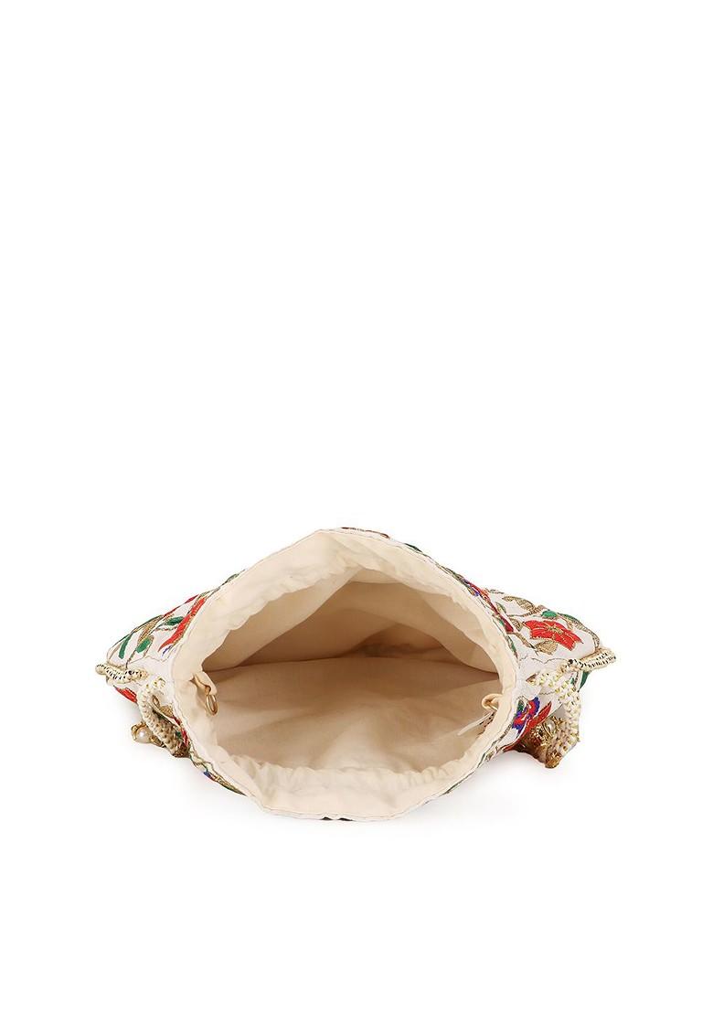 Embroidered Potli Clutch