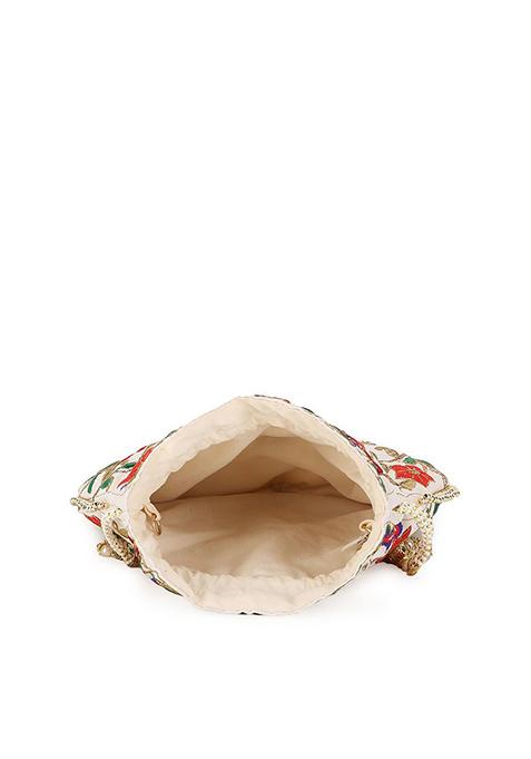 Embroidered Potli Clutch