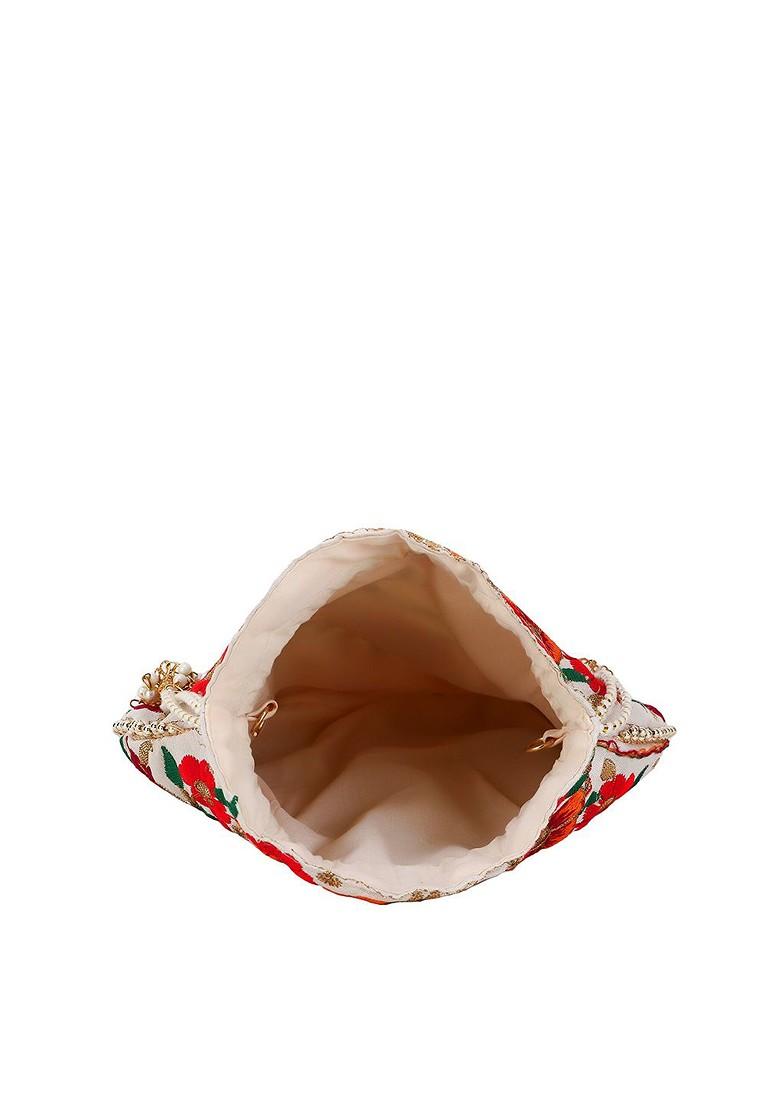 Embroidered Potli Clutch