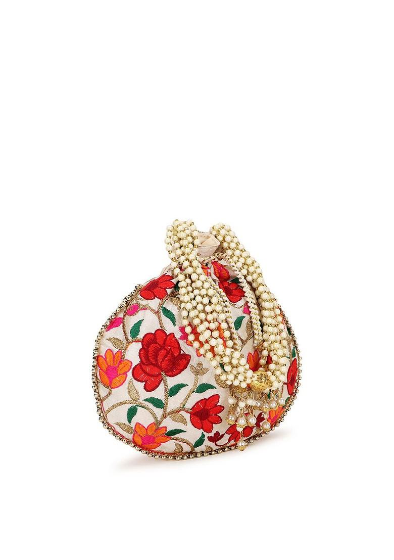 Embroidered Potli Clutch