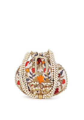 Embroidered Potli Clutch