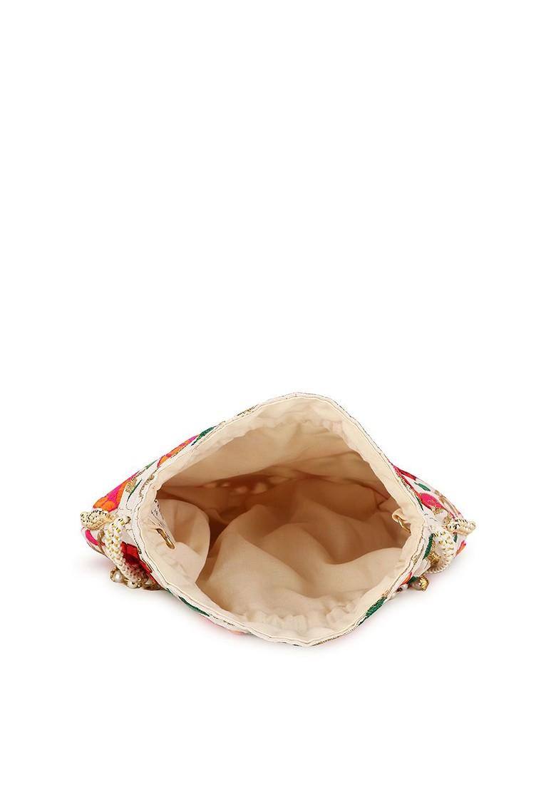 Embroidered Potli Clutch