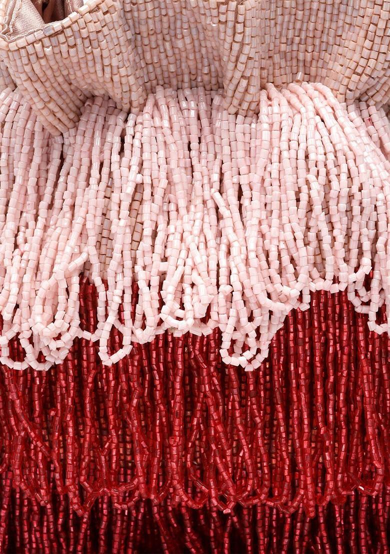 Embellished Tasselled Potli Clutch