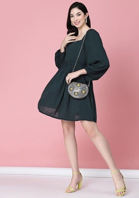 Embellished Foldover Clutch