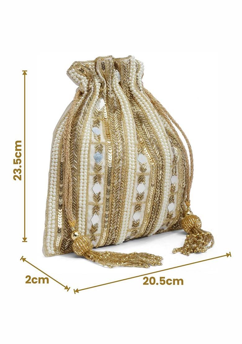 Embellished Tasselled Potli