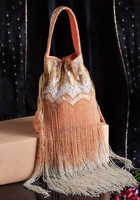 Embellished Tasselled Potli