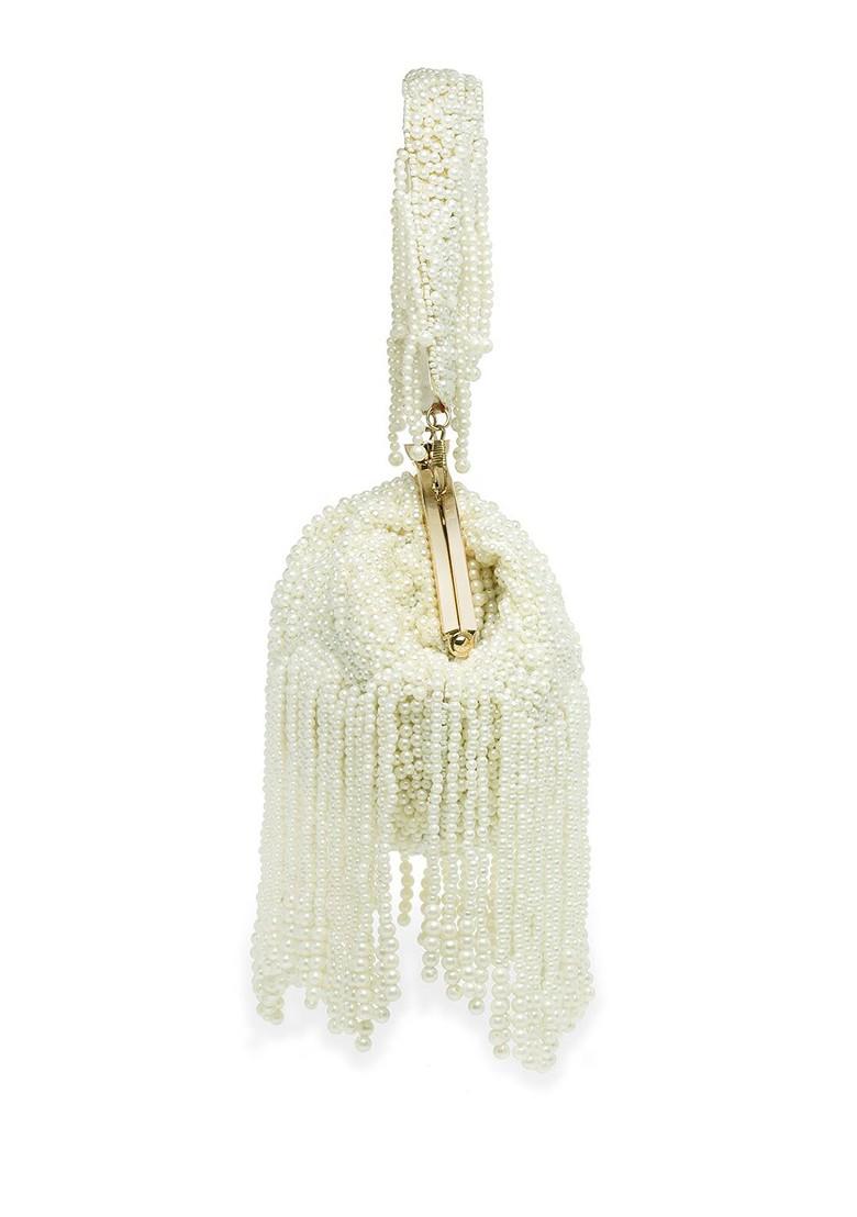 Embellished Tasselled Purse