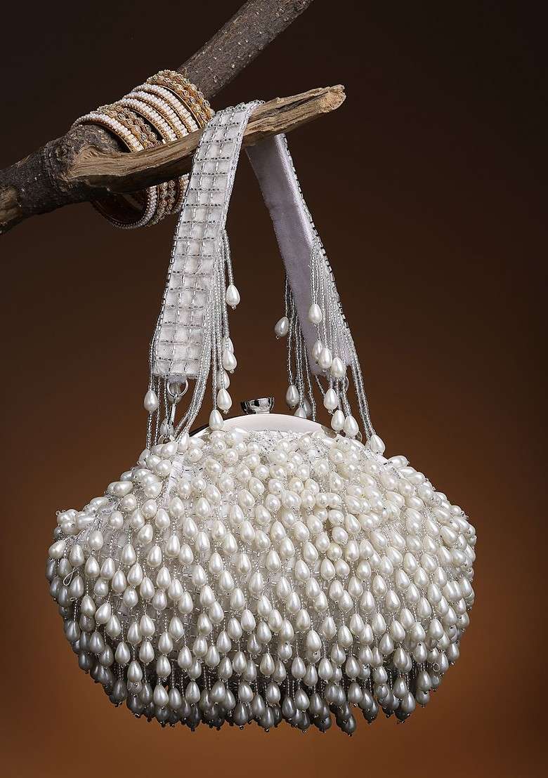 Embellished Purse Clutch - Indya