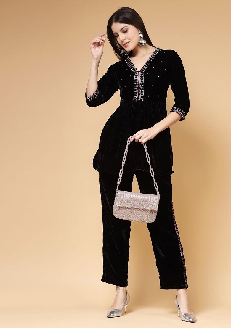 Embellished Foldover Clutch