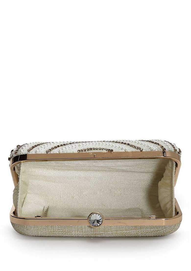 Embellished Box Clutch - Indya
