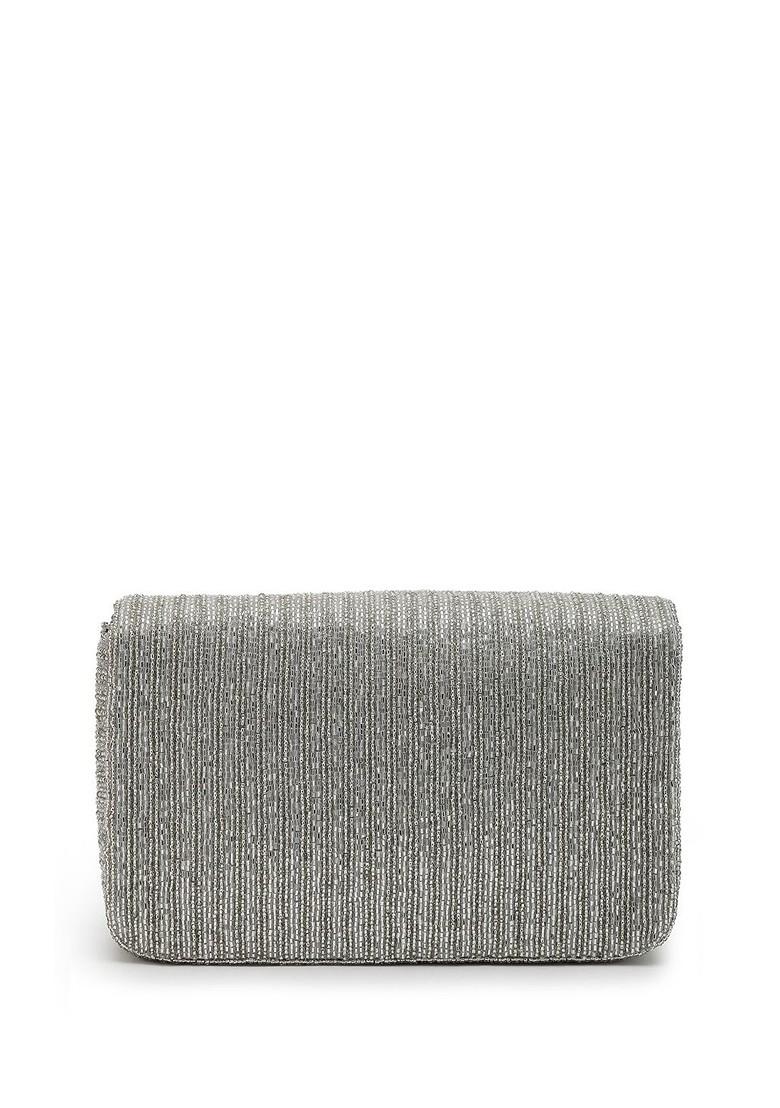 Embellished Foldover Clutch