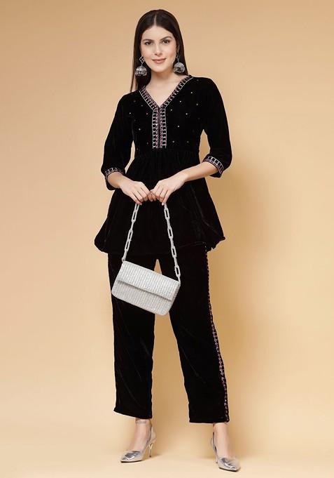 Embellished Foldover Clutch