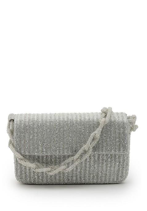 Embellished Foldover Clutch