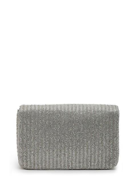 Embellished Foldover Clutch