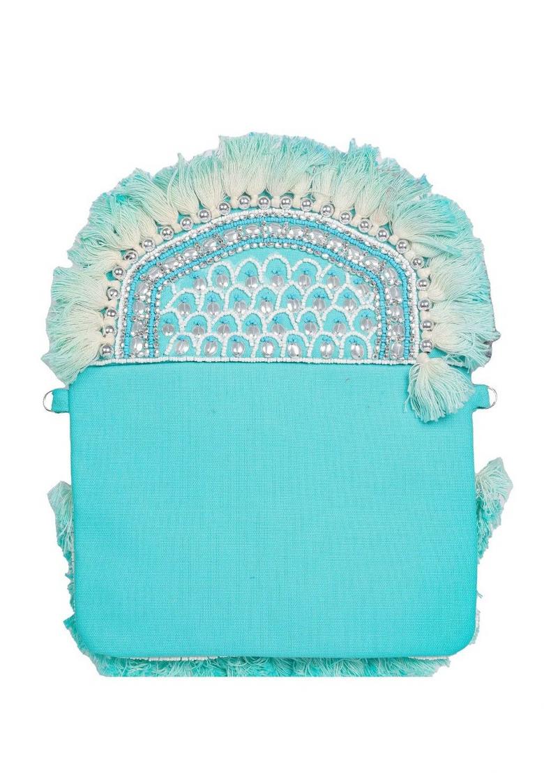 Embellished Bowling Clutch Bag