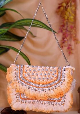 Embellished Shopper Clutch Bag